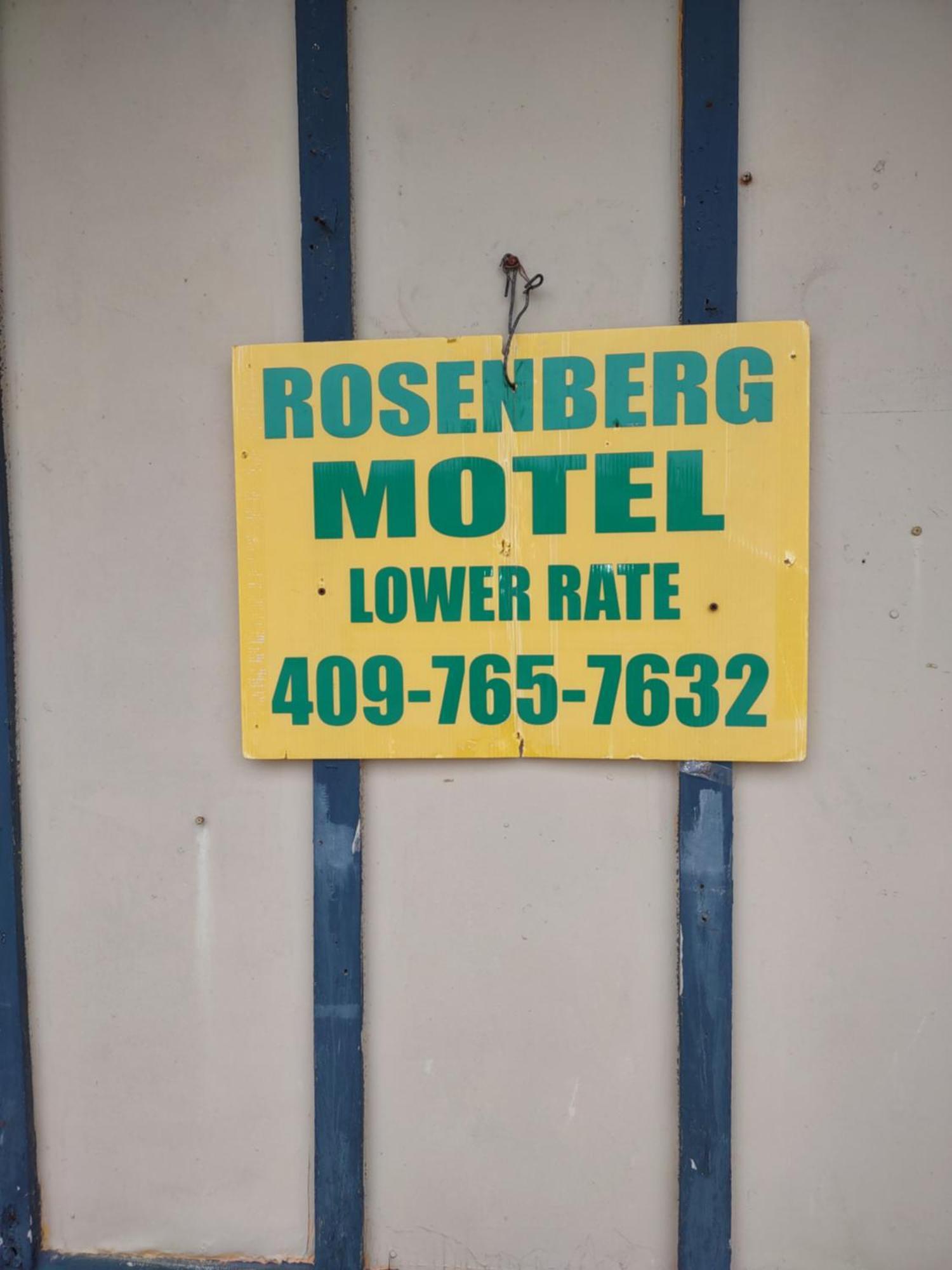 Rosenberg Motel Galveston Dış mekan fotoğraf